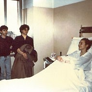 Chiara Badano en el hospital.
