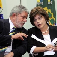 Lula y Dilma Rousseff