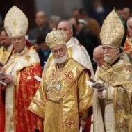 Obispos orientales durante el Sínodo que se celebra en el Vaticano