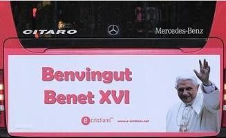 «Benvingut Benet XVI»