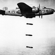 Un bombardero de la II Guerra Mundial