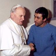 Juan Pablo II y Ali Agca