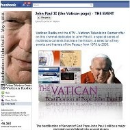 La de Juan Pablo II será la primera beatificación en 3D y con mayor cobertura on line de la historia