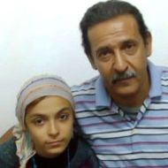 El-Gohary y su hija Dina Mootahssem