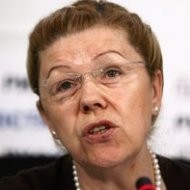 Yelena Mizulina, presidente de la Comisión de la Duma para la Familia, la Mujer y los Niños