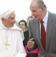 El Papa y el Rey conversan