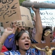 Manifestación en Pakistán