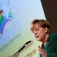Merkel ayer en Munich