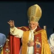 El Papa en una de las homilías en Alemania