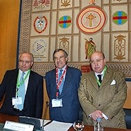 Claro José Fernández-Carnicero, Luis Peral y José Peña.