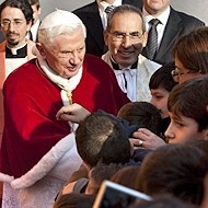 El Papa, en Santa María de las Gracias.