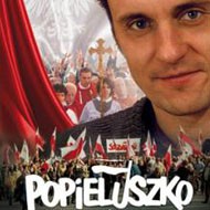 Cartel publicitario de Popieluszko