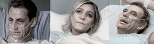 Sarkozy «moribundo» en una campaña proeutanasia en Francia