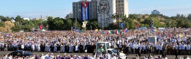 El Che Guevara, Poncio Pilato, la verdad y la libertad, protagonistas en la última misa del Papa