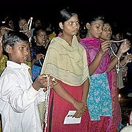 Católicos en Bangladesh.