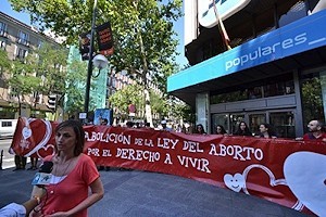 En Génova 13, primera parada de AbortoCero.