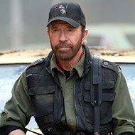 Chuck Norris en Los Mercenarios 2.