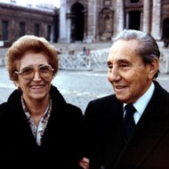 Tomás y Paquita Alvira, en Roma