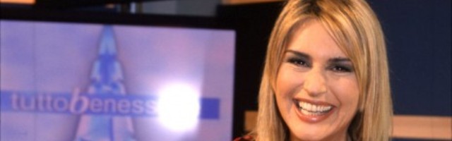 Daniela Rosati, presentadora de la RAI italiana
