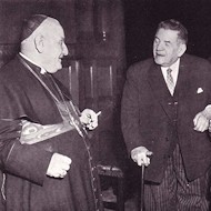 El cardenal Angelo Roncalli, futuro Juan XXIII.