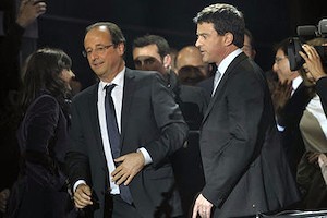 Franois Hollande y Manuel Valls.