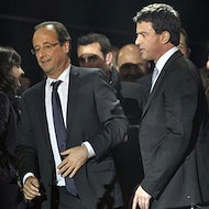 Franois Hollande y Manuel Valls.