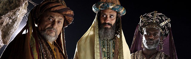 Los Reyes Magos en la película Natividad (2006).