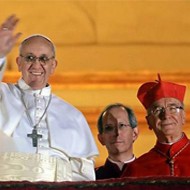 El cardenal Hummes con el Papa Francisco