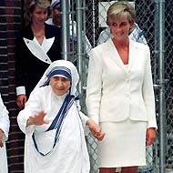 La Madre Teresa murió cinco días después de Diana.