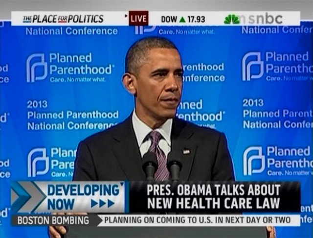 Obama y la abortista Planned Parenthood