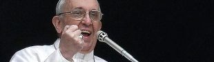 El Papa Francisco, con emoción