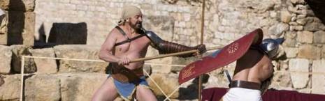 Actores como gladiadores en el anfiteatro romano de Tarragona