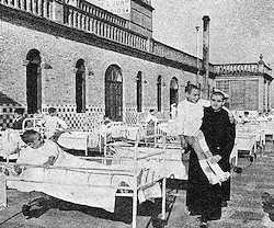 Hospital infantil de San Juan de Dios en la Malvarrosa.