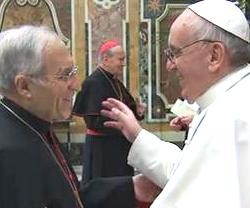 El cardenal Rouco en Roma con el Papa Francisco