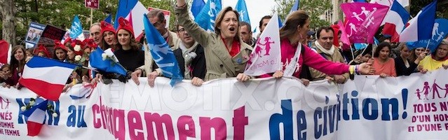 El nuevo frente profamilia en Francia: luchar para que la cultura gay no se imponga en la escuela