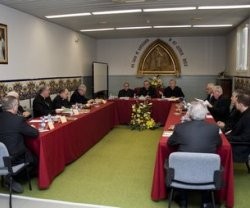 Una de las reuniones de los obispos de la Tarraconense en Tiana