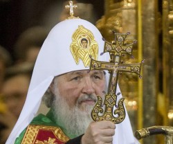 El Patriarca de la Iglesia Ortodoxa Rusa, Kirill