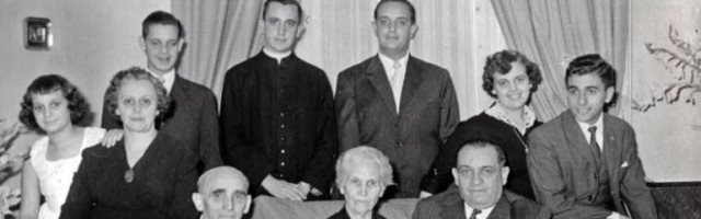 Una foto de familia de los Bergoglio