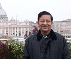 El arzobispo de Yangun, Charles Bo