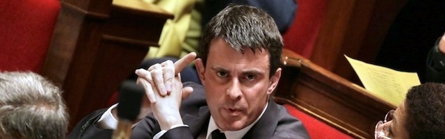 Manuel Valls ha destacado como ministro del Interior por la rudeza de la represión a las manifestaciones pacíficas contra el matrimonio homosexual.