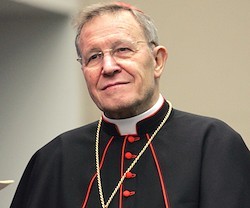 El cardenal Kasper fue presidente del Pontificio Consejo para la Promoción de la Unidad de los Cristianos.