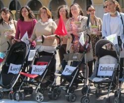 Presentación de la Marcha por la Vida en Palma de Mallorca, recordando los niños a los que no se dejó nacer