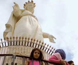 La fiesta de la Anunciación es también fiesta nacional de Líbano, bajo la protección de la Virgen de Harissa