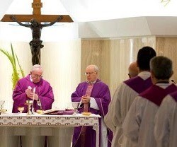 El Papa Francisc desgrana las escrituras de la Cuaresma en sus misas de Santa Marta