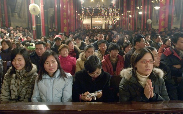 Boom de cristianos en China
