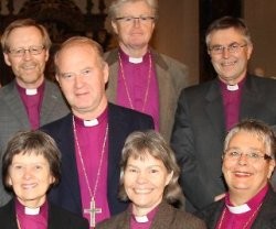 Obispos y obispesas luteranas de la Iglesia de Noruega