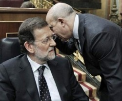 Wert, el ministro español de Educación, le cuesta algo discretamente al presidente Rajoy