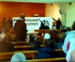 Interrumpir groseramente la misa en una iglesia en España se castiga con hasta 6 años de cárcel