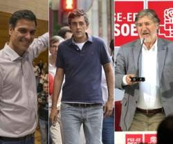 Sánchez, Madina y Tapias, tres laicistas radicales quieren mandar en el PSOE - no hay candidatos moderados