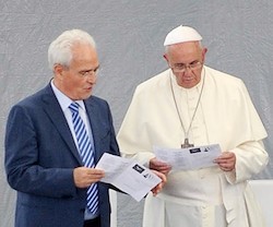 El encuentro entre el Papa y el pastor Traettino es puramente privado.